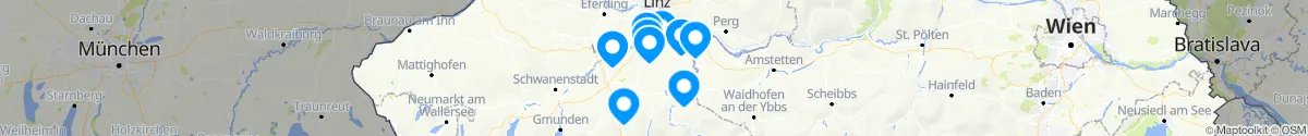 Map view for Pharmacies emergency services nearby Schiedlberg (Steyr  (Land), Oberösterreich)